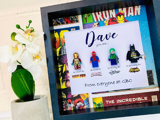 Superhero Gift | Daddy Superhero Gift | Personalised Gift | Photo Frame