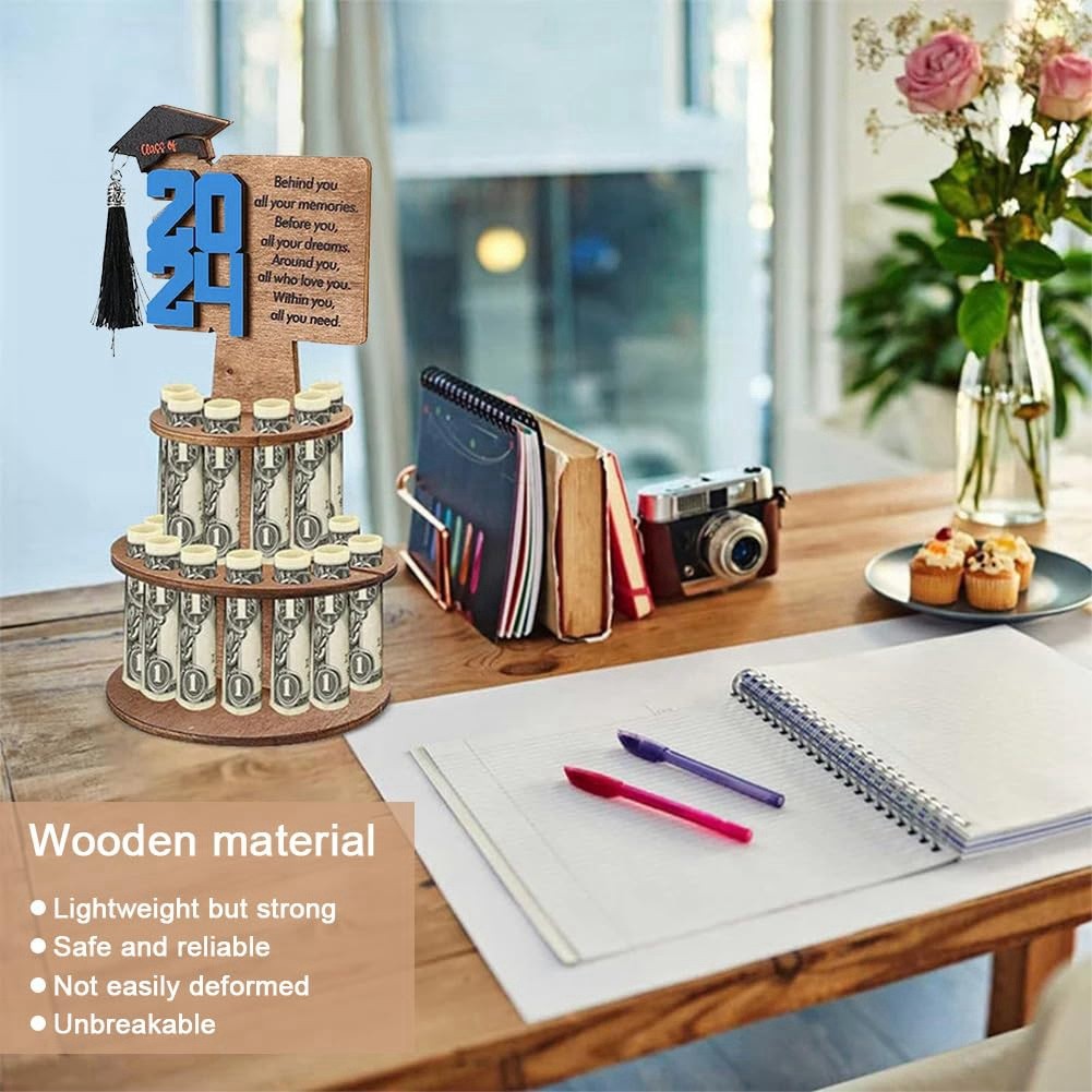 2024 Graduation Gift Money Holder Congratulation Card Holder Money Cake for4906
