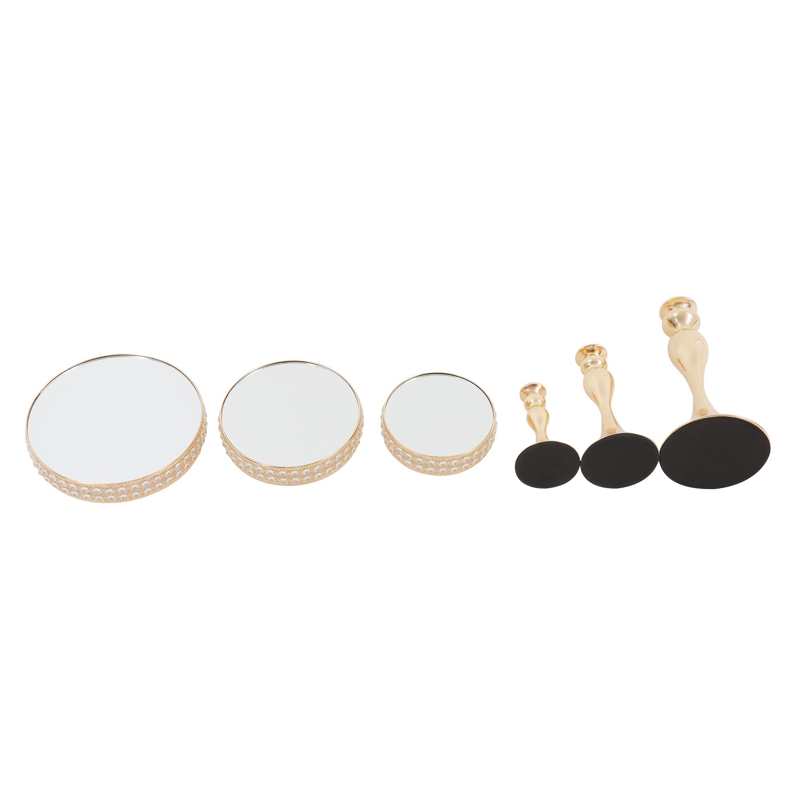 3 Pcs Cake Display Stands For Wedding/party/birthday/Baby Shower /celebration