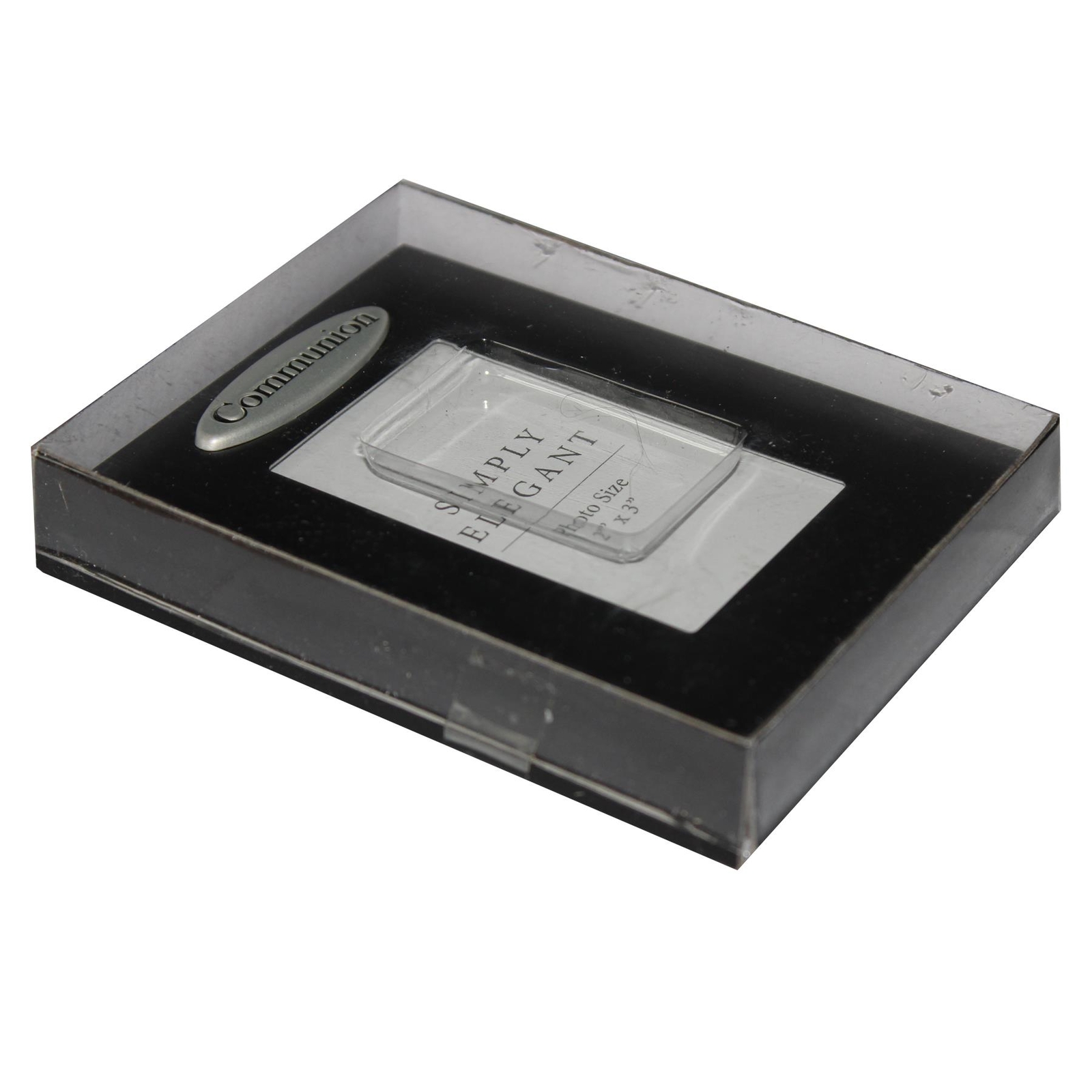 Communion Mini Metal Photo Frame Holds Picture 2’x3′