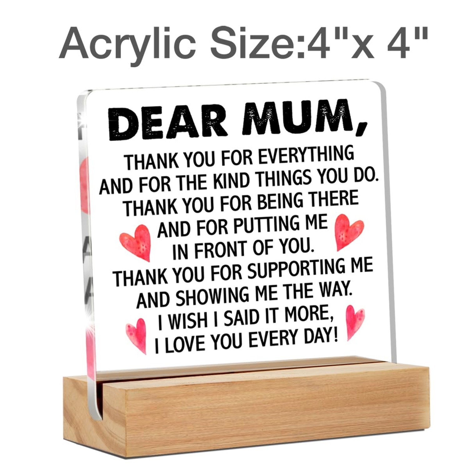 Mum Gifts From Daughter Son, Thank You Mom Gifts for Birthday Christmas Mothe…