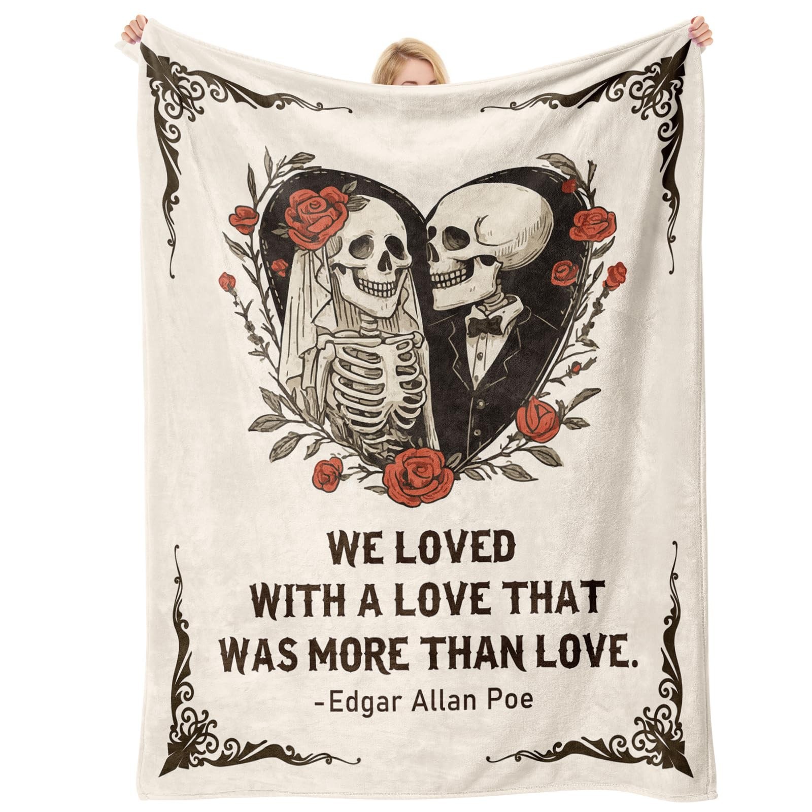 Gifts for Her Him, Anniversary Blanket for Women Men 60″x50″, Engagement Wedd…