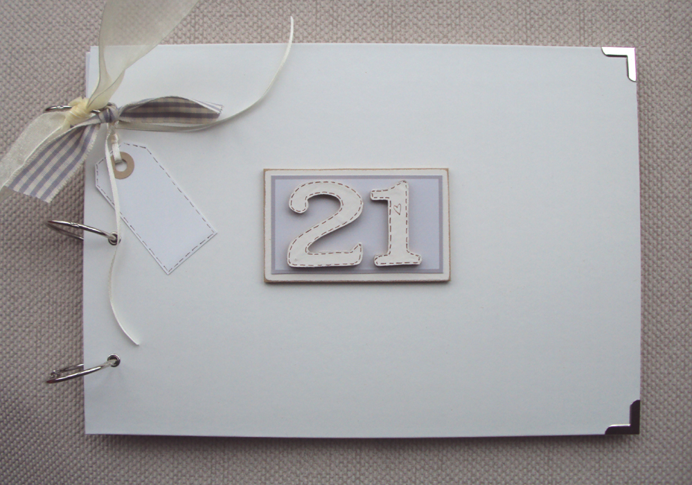 PERSONALISED MILESTONE BIRTHDAY…A4 SIZE . PHOTO ALBUM/SCRAPBOOK/MEMORY BOOK.