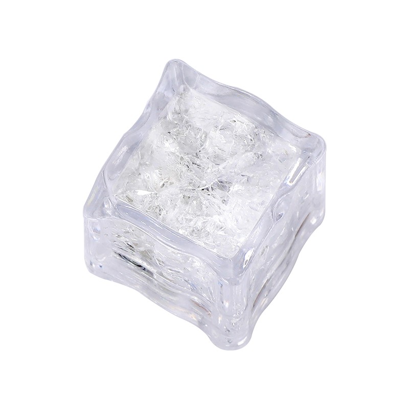 Waterproof LED Light Up Ice Cubes for Bar Wine Wedding Swimming Pool Decoration