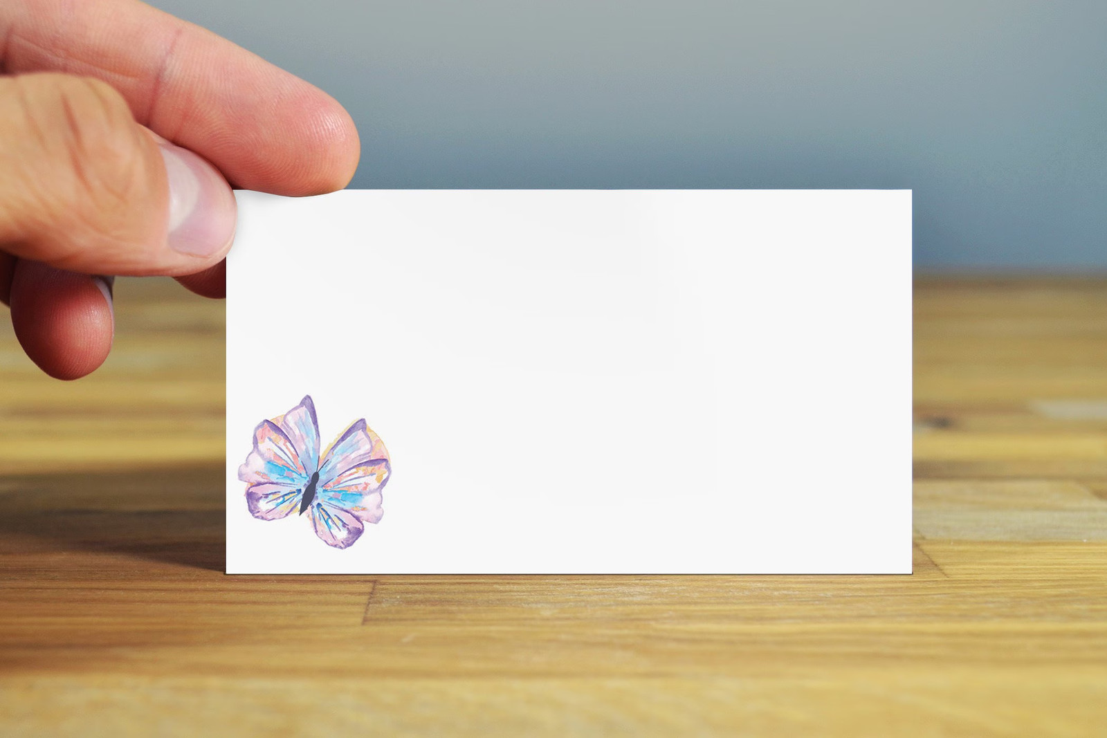 Colorful Butterfly Birthday Place Cards – 25 Place Cards – Party – B77582