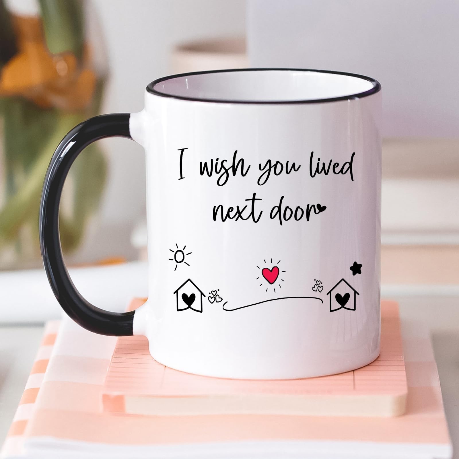 Bestie Gifts for Women: Unique Friendship Gifts – ‘I Wish You Lived Next Door…