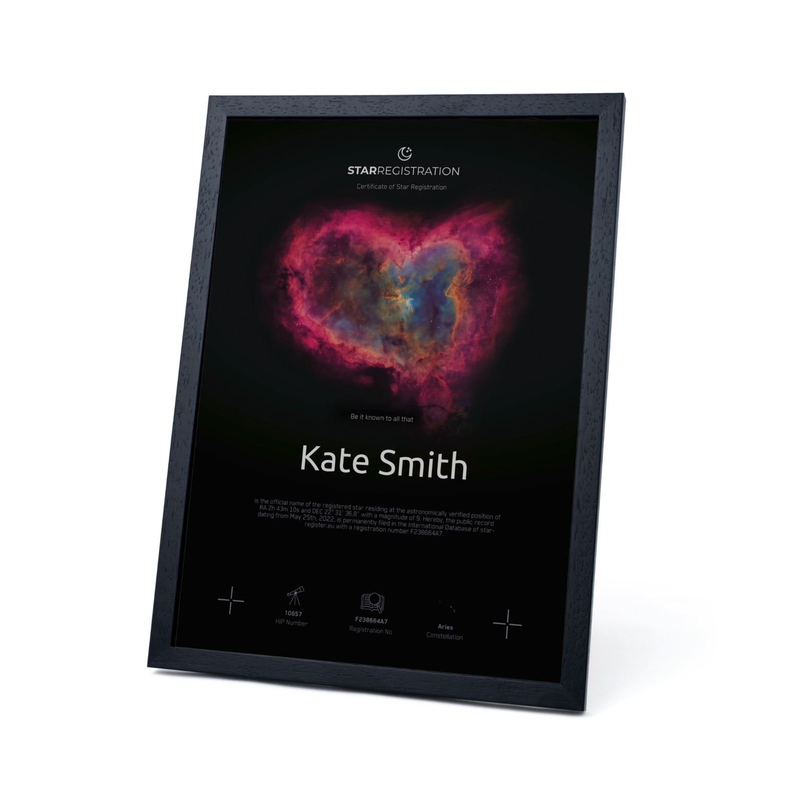 Name a Star – Beautiful Keepsake Luxury Gift Box – Free Extra Bright Upgrade