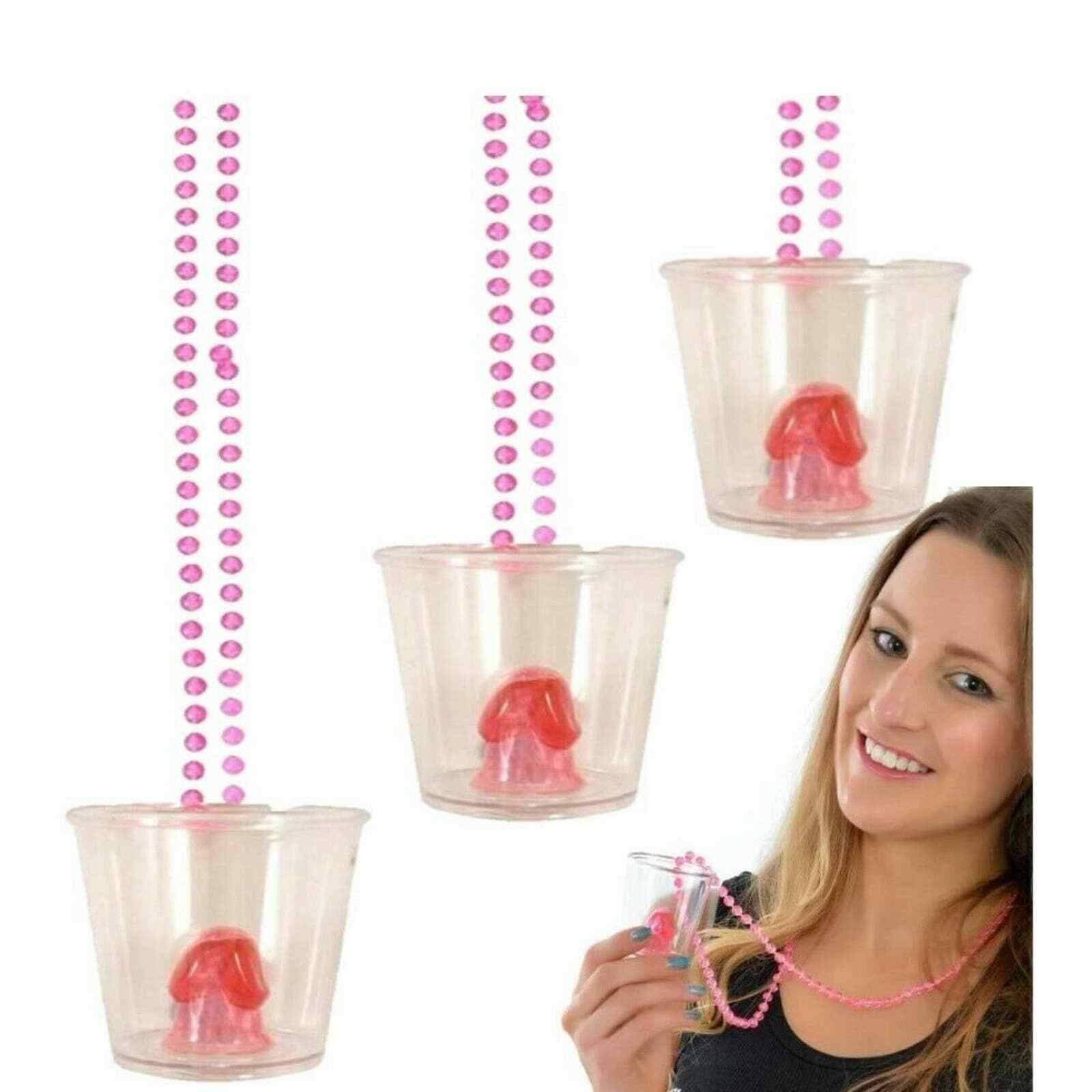 New bachelorette party set drink Koozie’s & penis shot glasses Teal