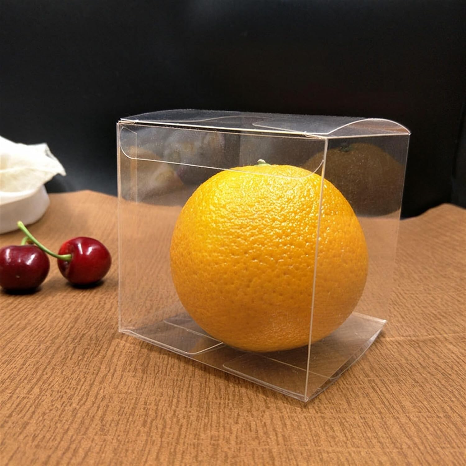 50pc 6.5×4.5×3.5 Clear Tuck Top clear PVC Box Party Favor Gift Packing wedding
