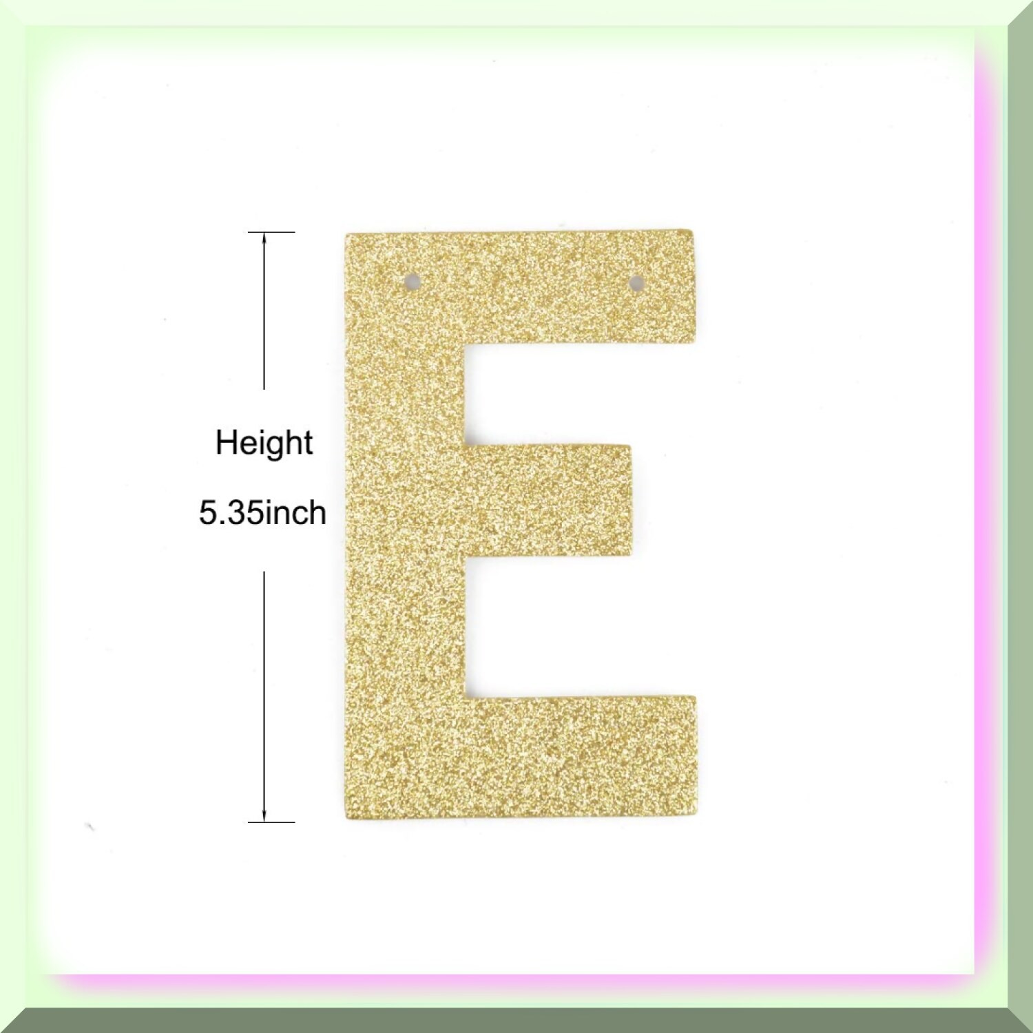 Gold Glitter Paper for Decorations and Crafts