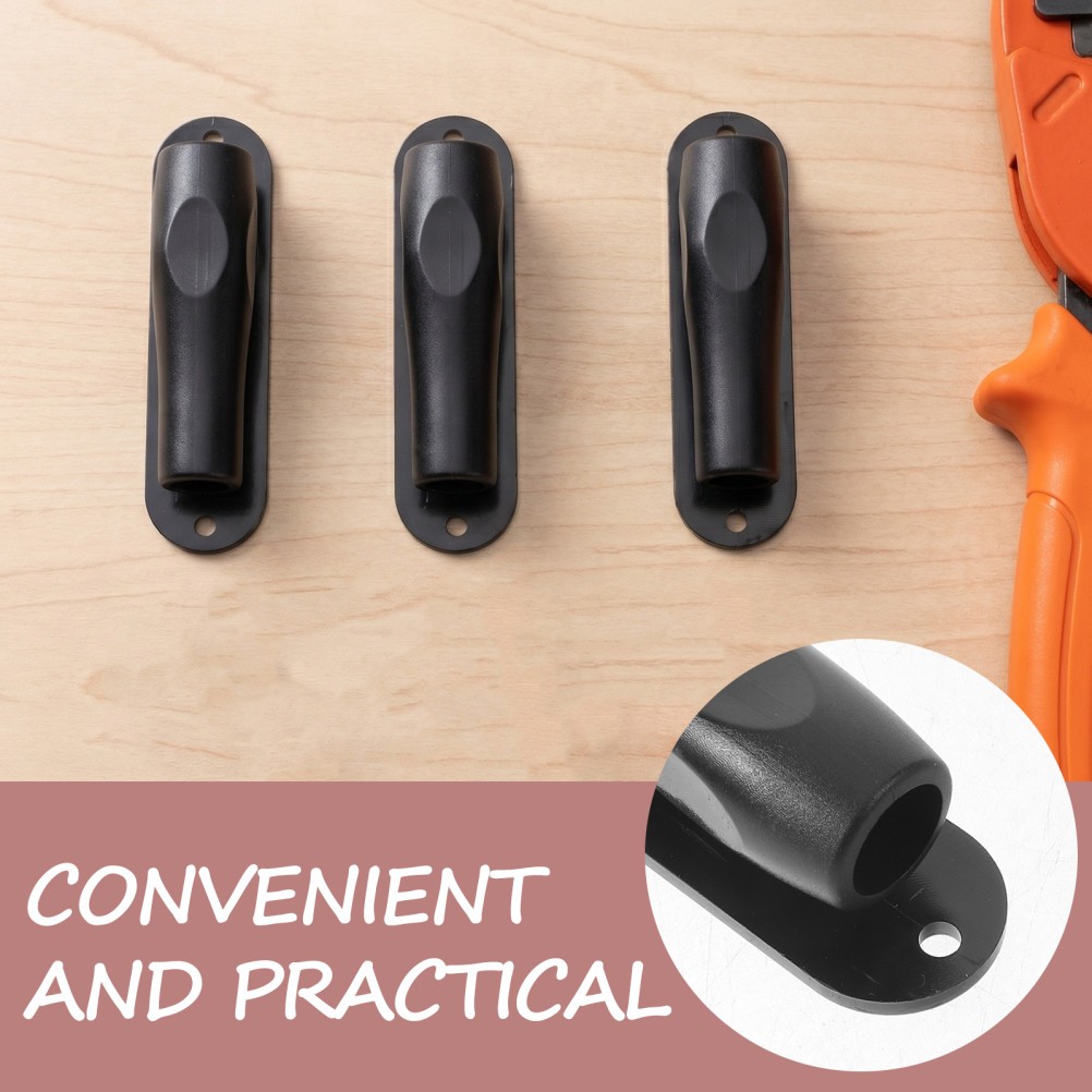 6 Pcs Ballpoint Pen Clip Office Desk Accessories Adhesive Holder