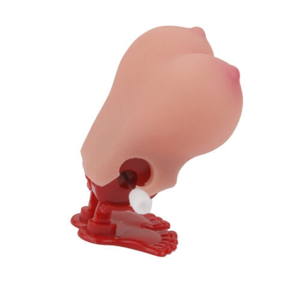 1 Jumping Boobie & 1 Pecker – Wind up Set – Funny Hen Party Novelty Adult Gift