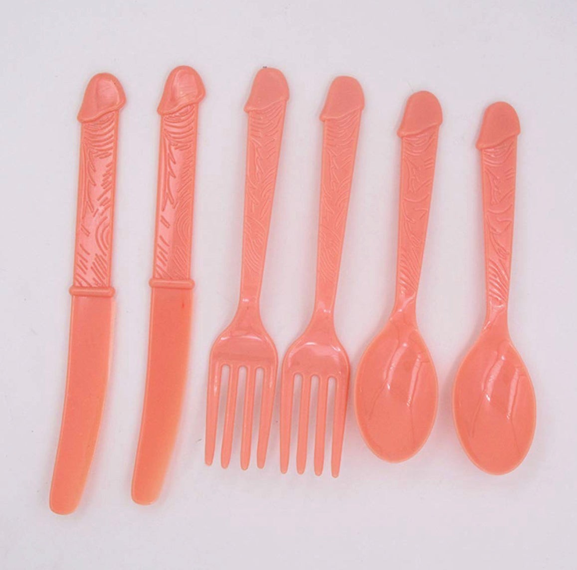 Bachelorette Party willy Cutlery Set