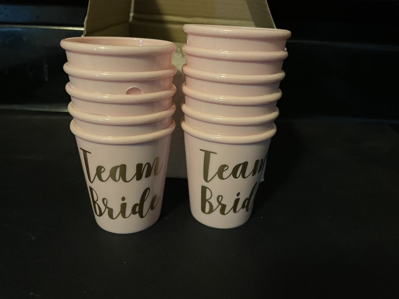 Bachelorette Party Wedding Decoration Shot Glass Necklace Team Bride To Be Kit