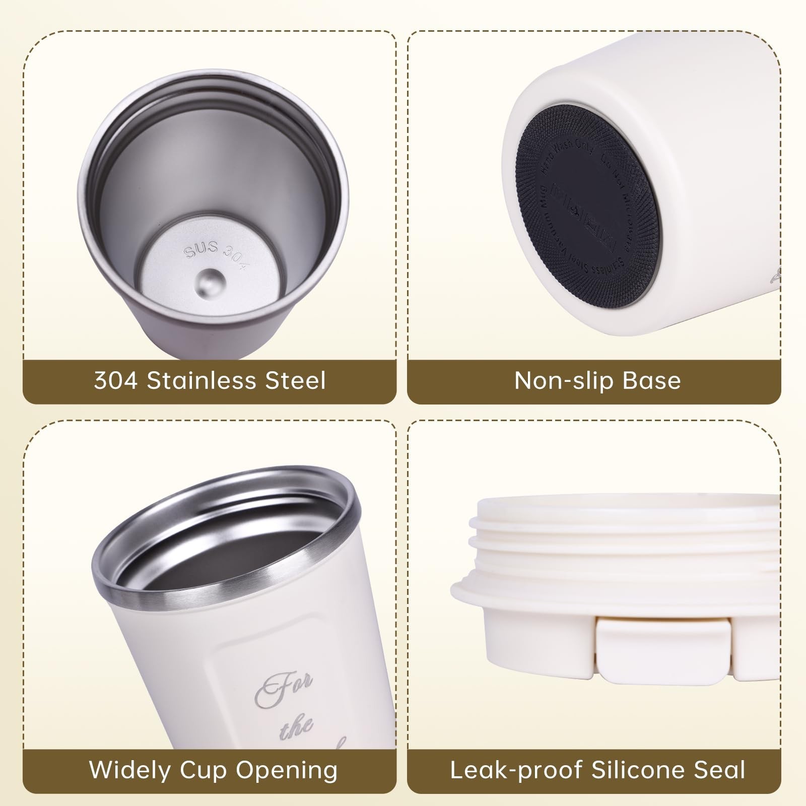 Mr and Mrs Gifts 2025, Stainless Steel Insulated Coffee Mug for Couples, Wedd…