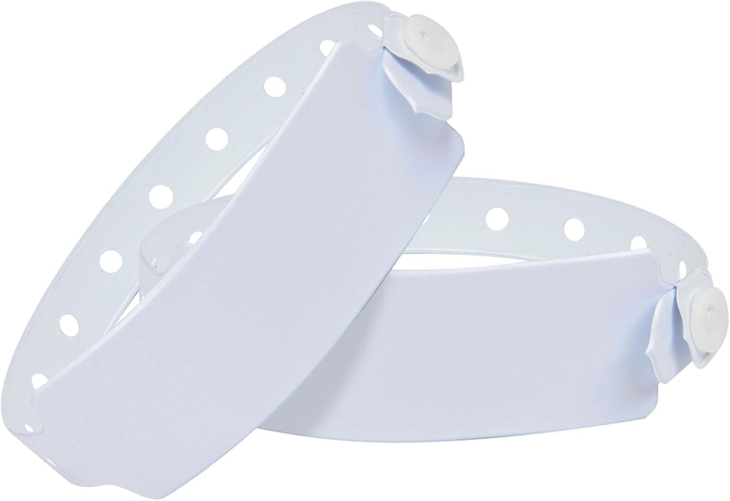 00 Pack White Hospital Wristbands Vinyl Patient Id Bands Medical Plastic Wristba