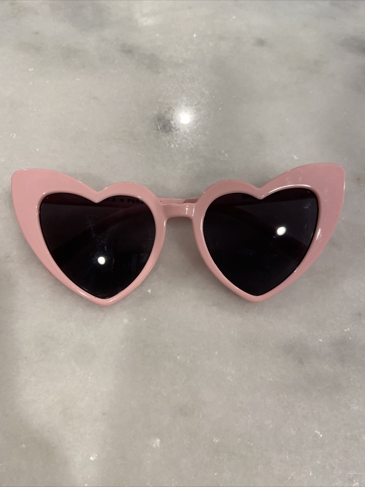 Retro Pink Heart Shaped Sunglasses Bachelorette Party Gifts (set of 2)