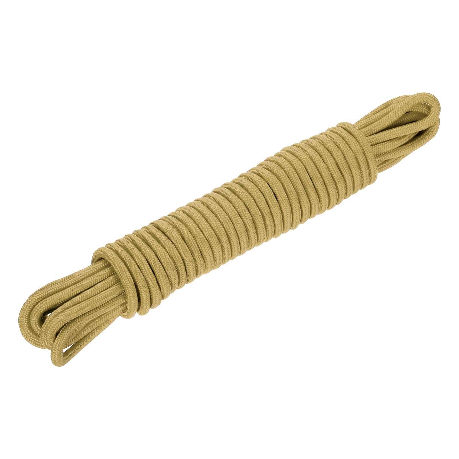15M/49.2ft 3/8″ Brown Polypropylene Braided Rope Indoor Outdoor