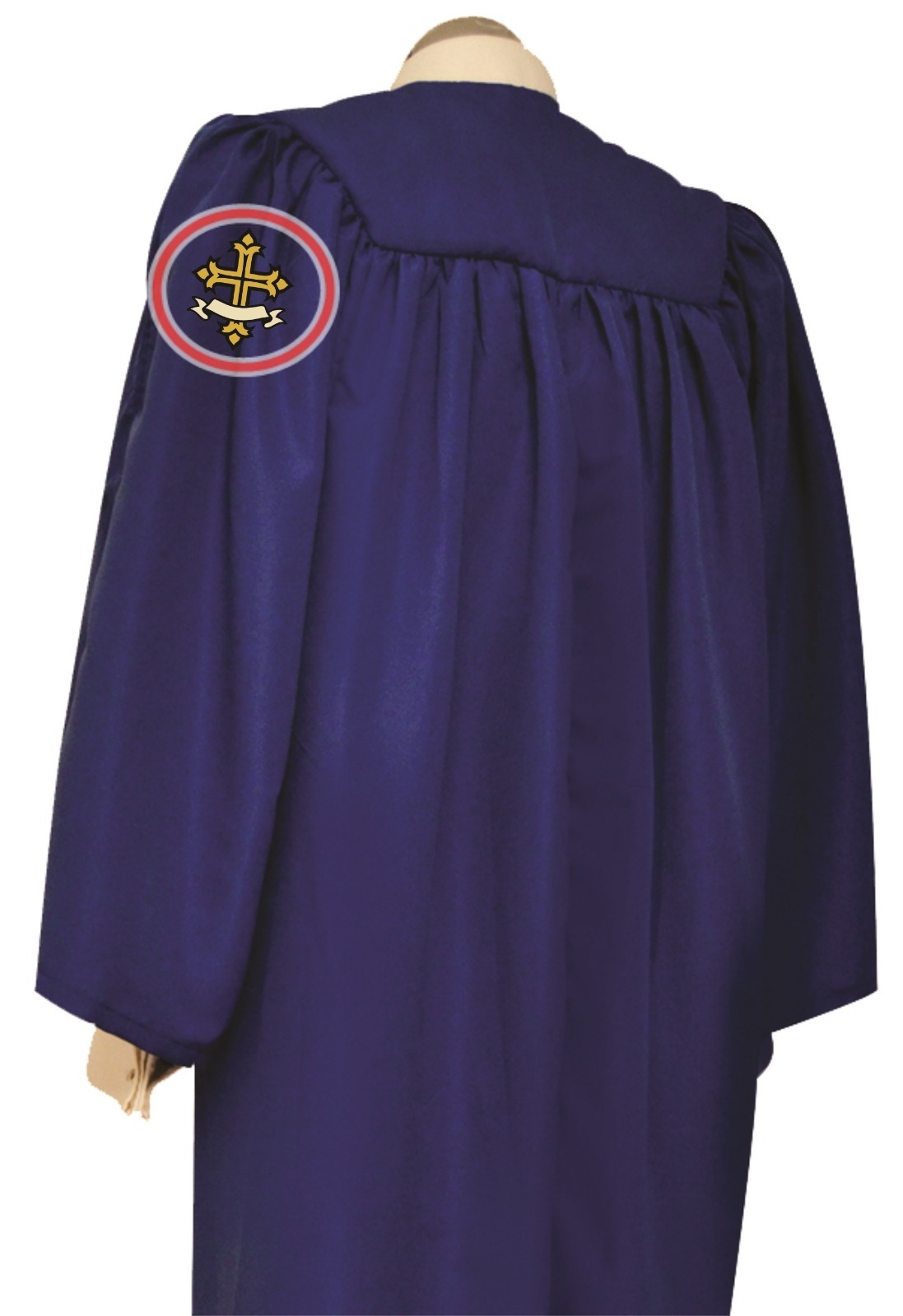 Set of 10 Personalised Choir Robes Embroidered Graduation Gowns Custom Logo