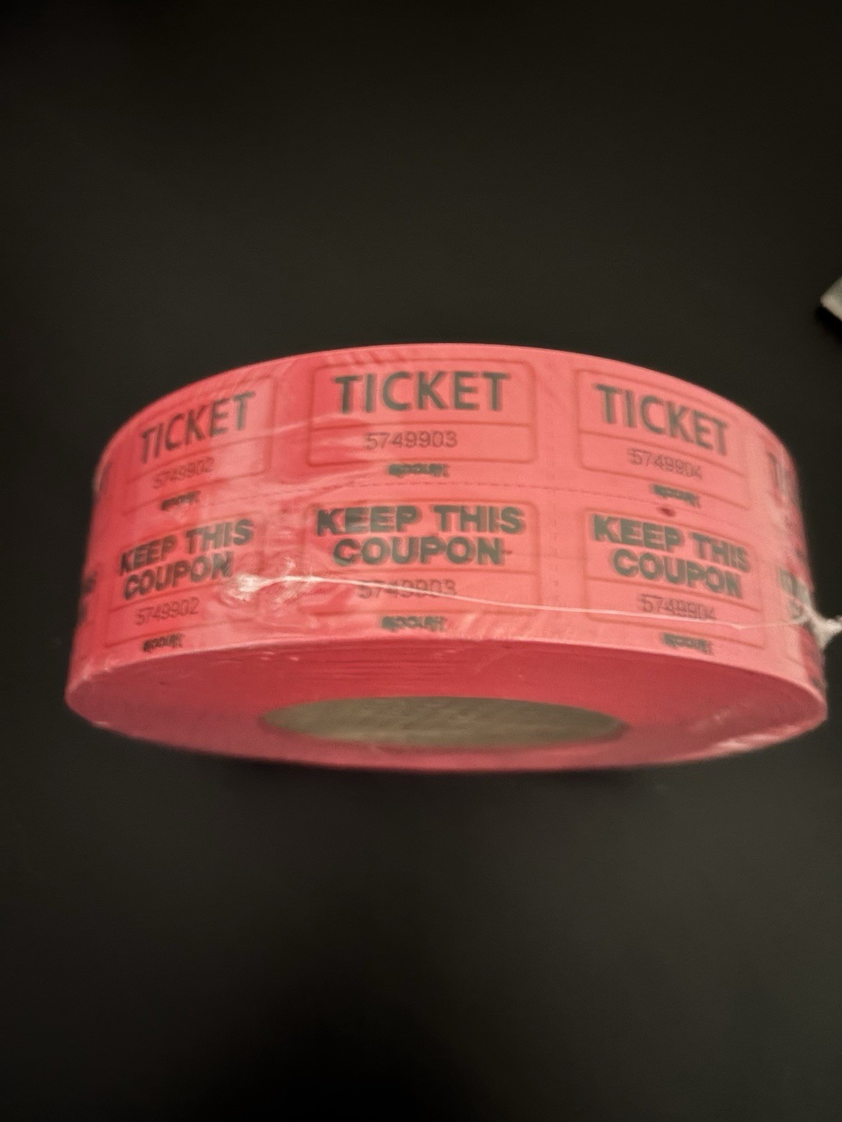 Pen Gear Double Ticket Roll – Red – 2000 Count