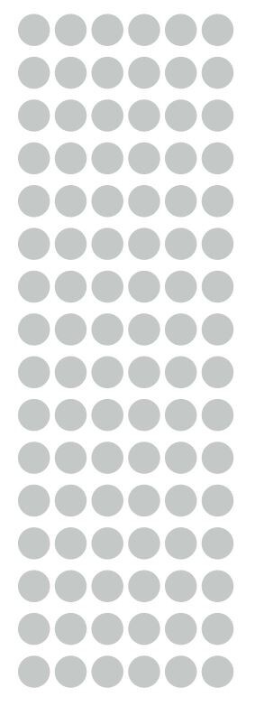 3/8″ Light Grey Gray Dots Round Vinyl Color Code Inventory Dot Stickers 3/8 Inch