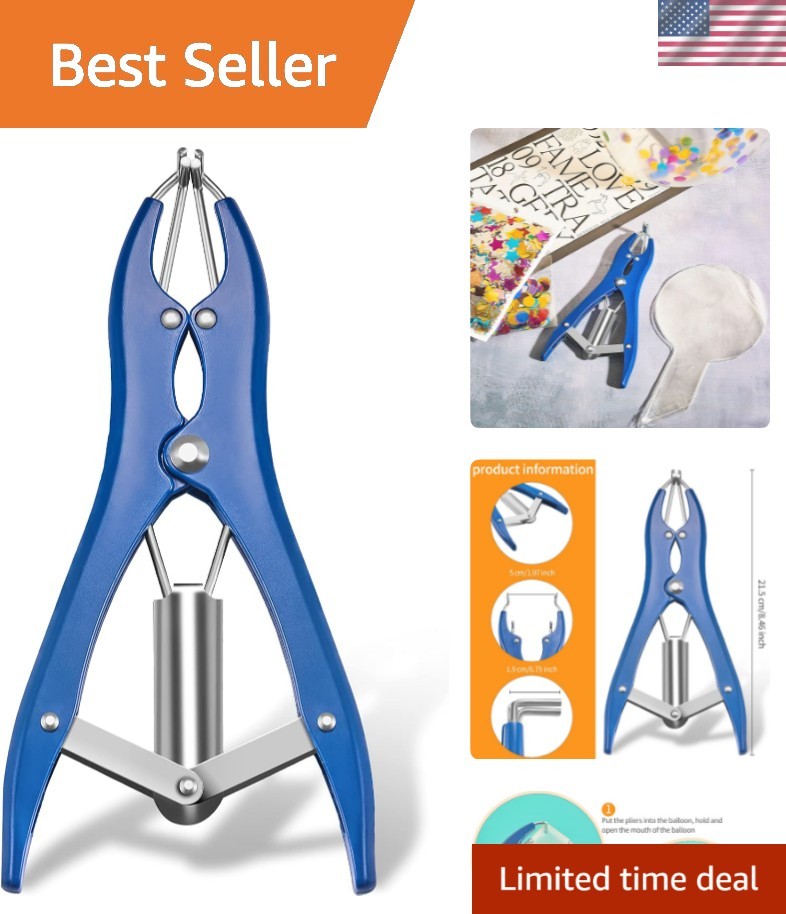 Ergonomic Balloon Stuffing Tool – Durable Stainless Steel with Non-Slip Grip