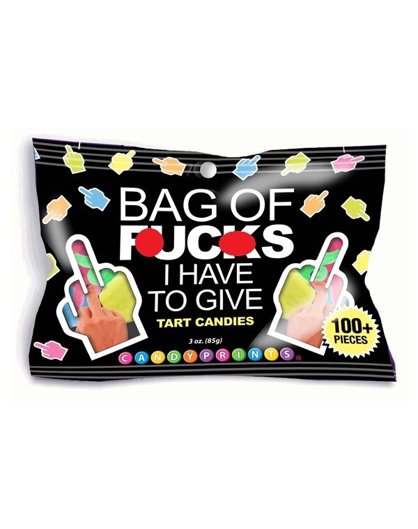 Bag of F*cks I Have to Give 3oz Bag tart hard candy