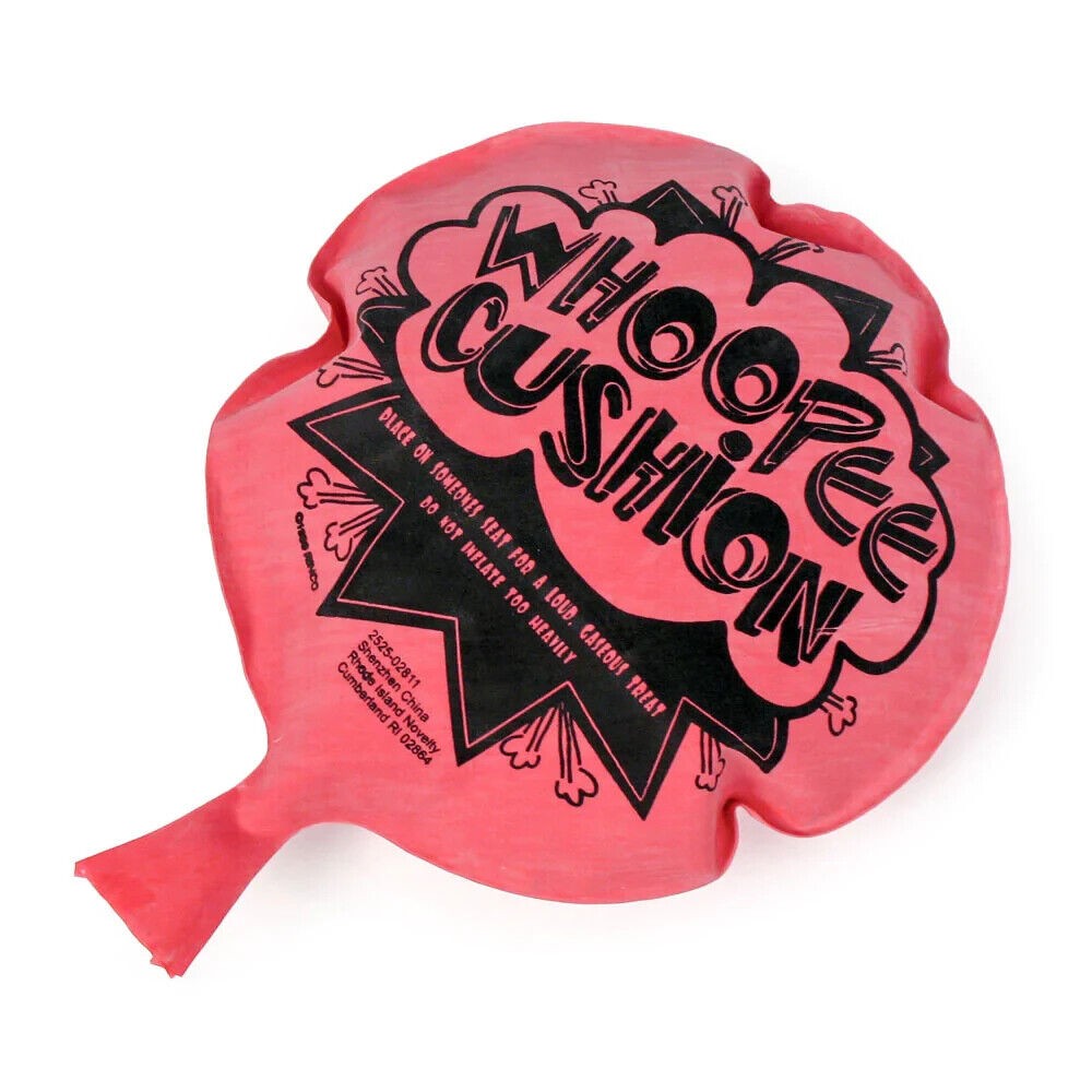 3 LARGE 8″ Whoopee Cushions – gag fart stink kid joke child prank noise maker