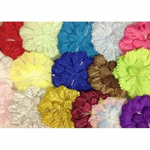 Capia Flowers Flat Carnation Capia Base for Corsages Bulk 48 Pieces 20+ Colors
