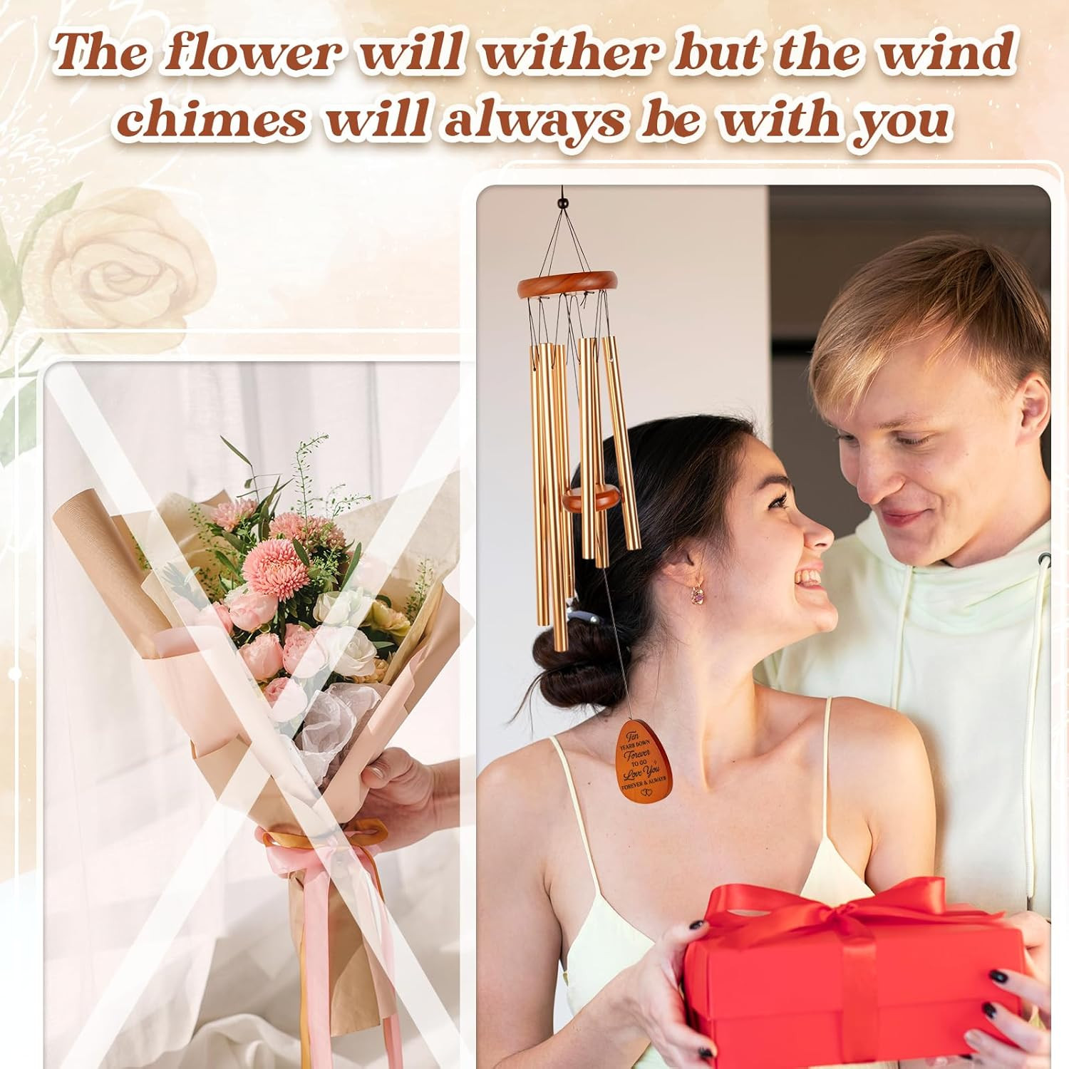 10 Year Anniversary Wedding Gifts for Him Her, 10Th Anniversary Romantic Gift fo