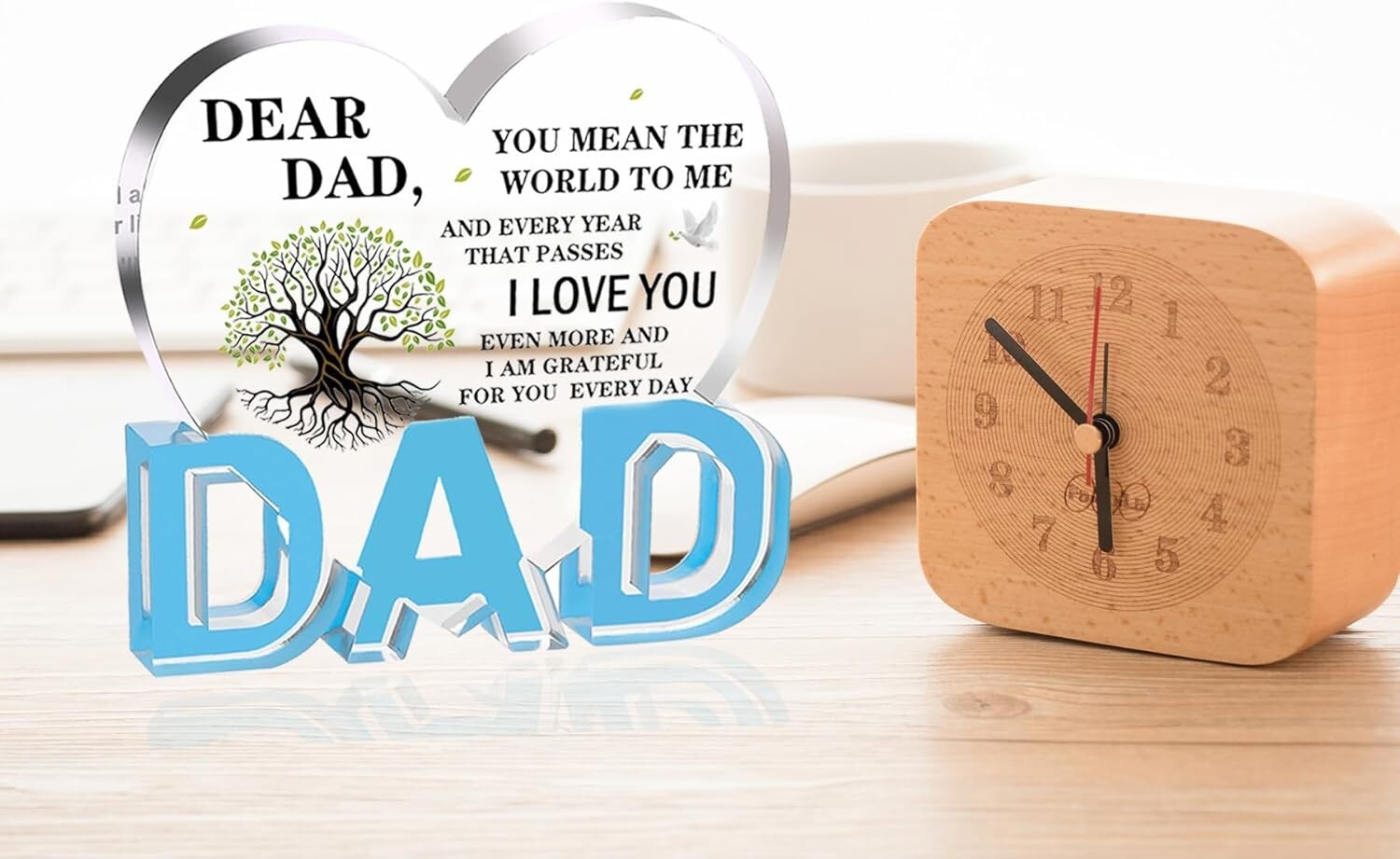 Gifts for Dad, Fathers Day from Wife Daughter Son, Birthday Dad Unique Gifts Him