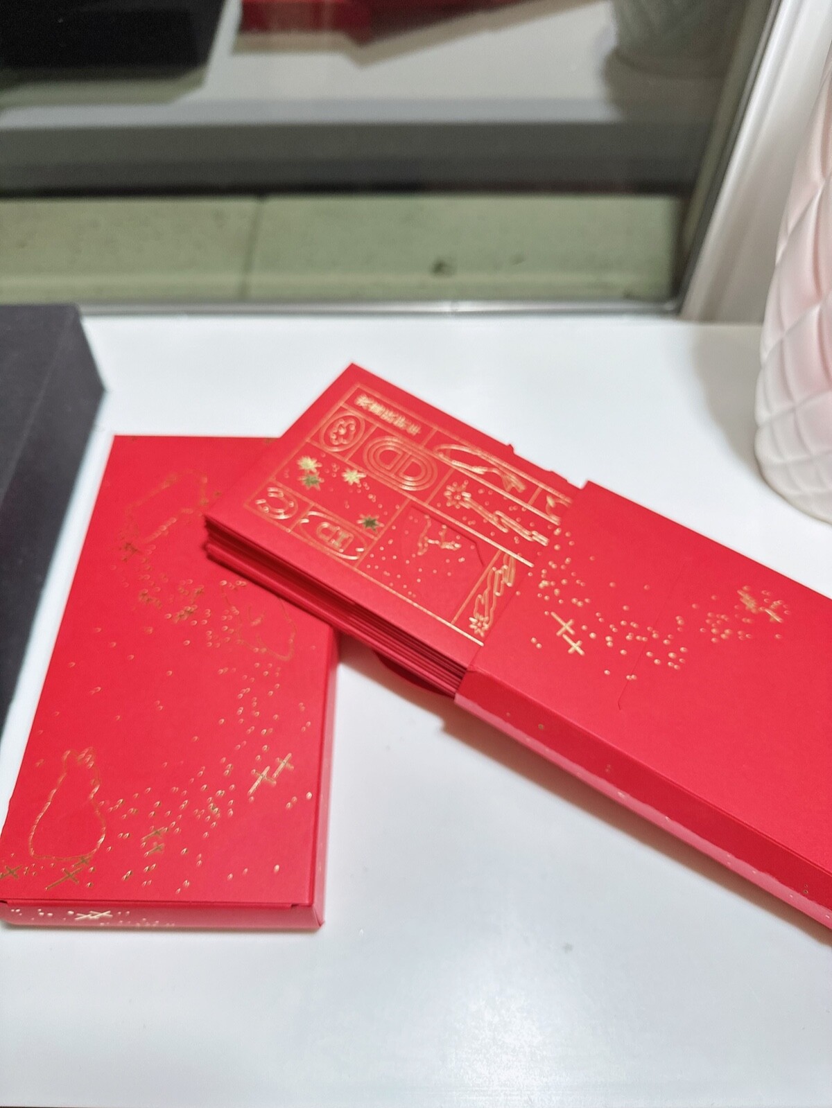 Authentic Hermes Limited Rabbit Chinese New Year 2023 Red Envelopes Pack of 10