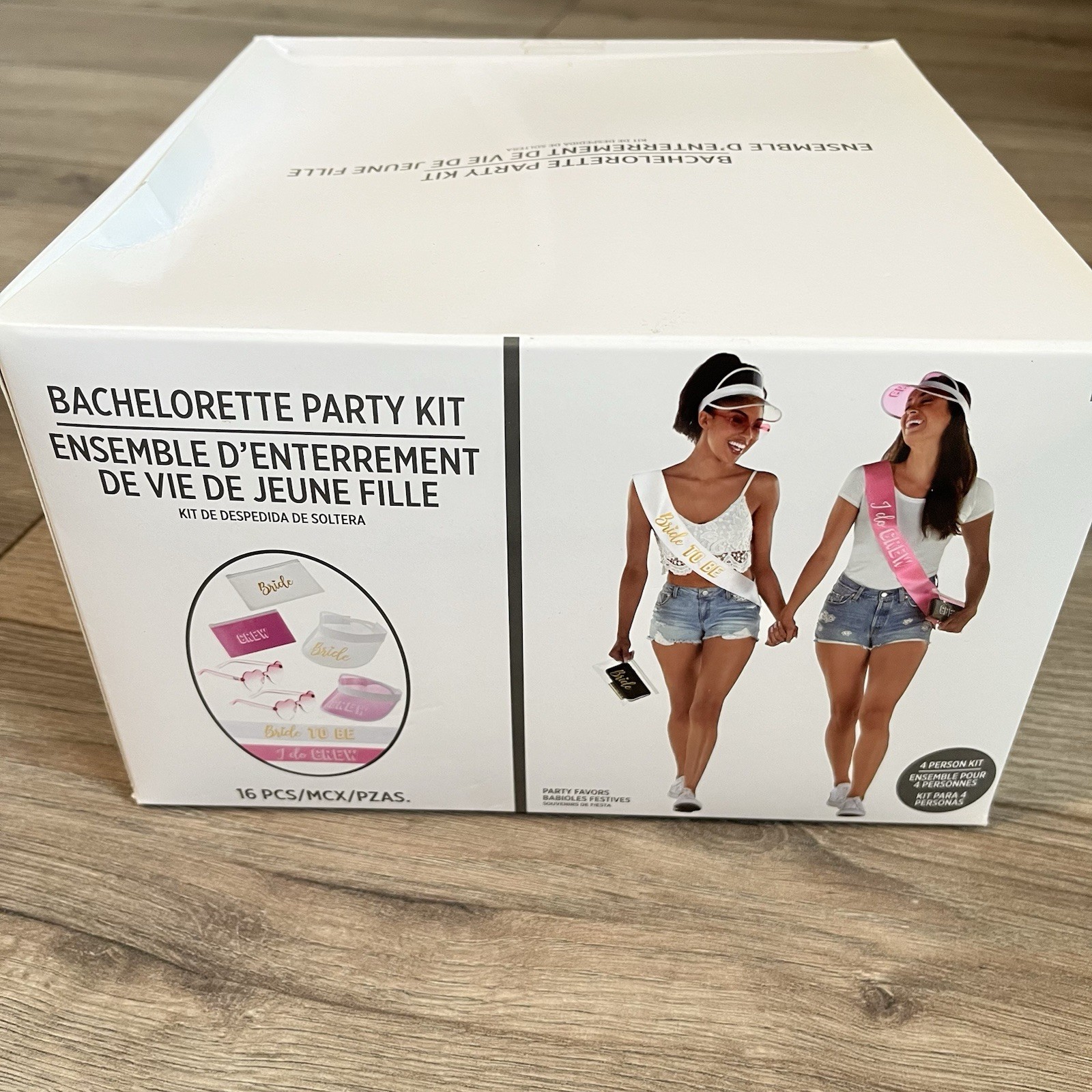Bachelorette Party Kit – Bride Plus 3 Bridesmaids Accessories For Bachelorette