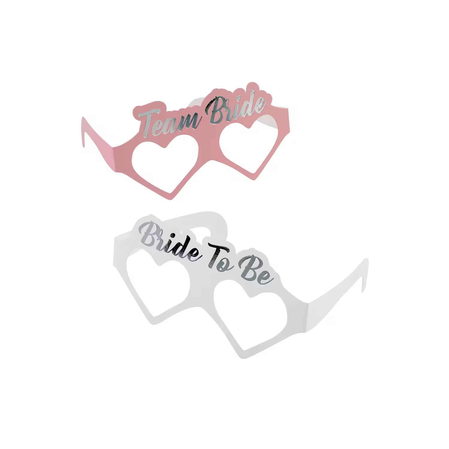Fun Express Adults Team Bride & Bride to Be Bachelorette Party Paper Glasses 3 1