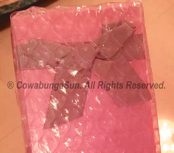 PINK HEART BUBBLE AIR CUSHION WRAP 8″ x 30ft Roll Special Festive Romantic Gift