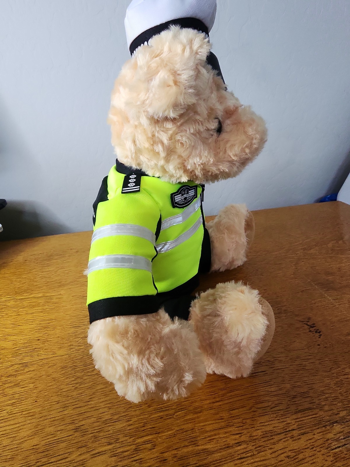 Traffic Police Teddy Bear Doll Uniform and Hat Teddy Bear Plush