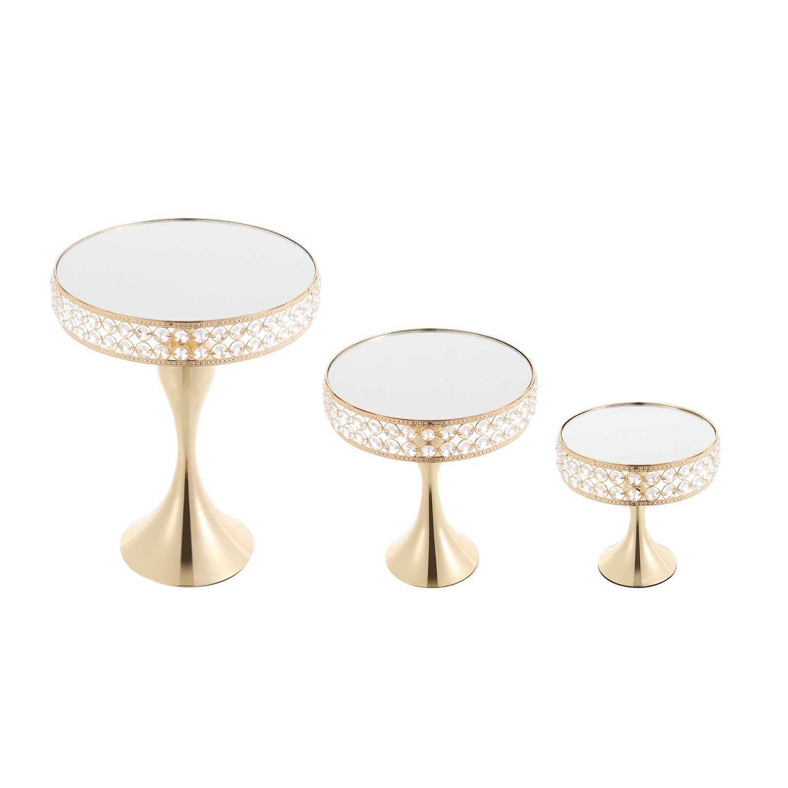 3 Pcs Cake Display Stands For Wedding/party/birthday/Baby Shower /celebration