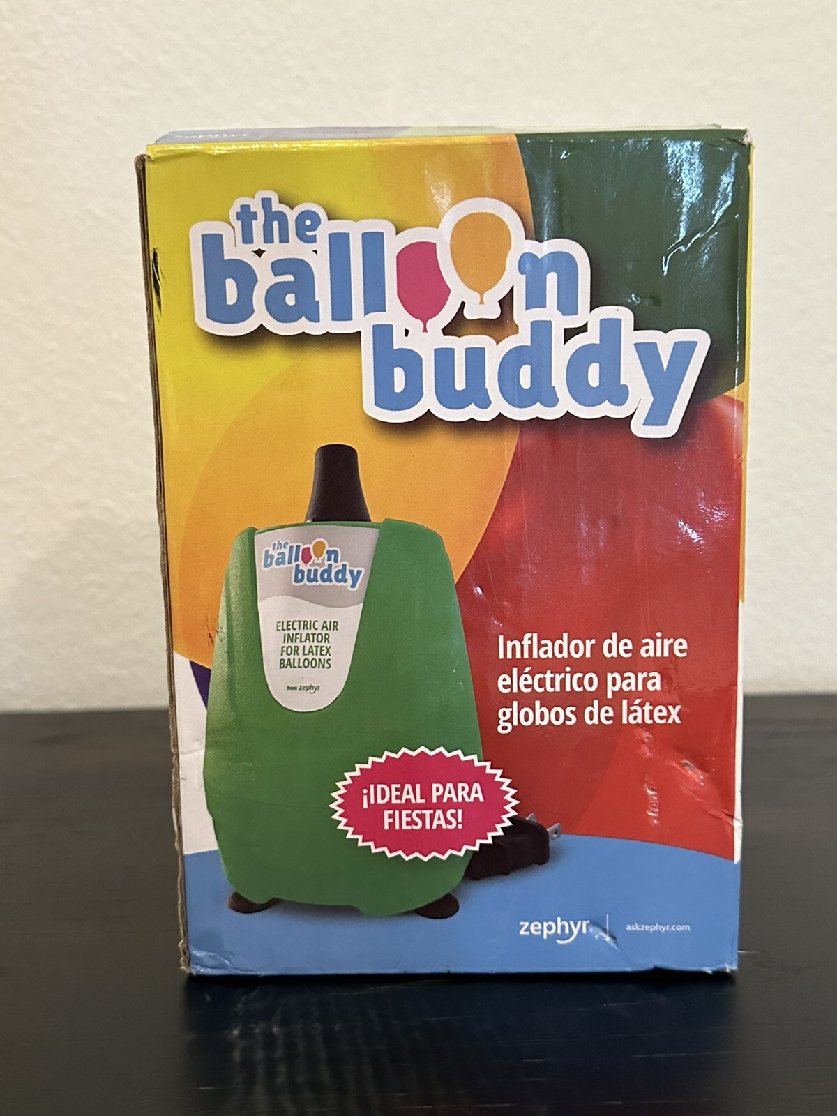 The Balloon Buddy Electric Air Inflator For Latex Balloons