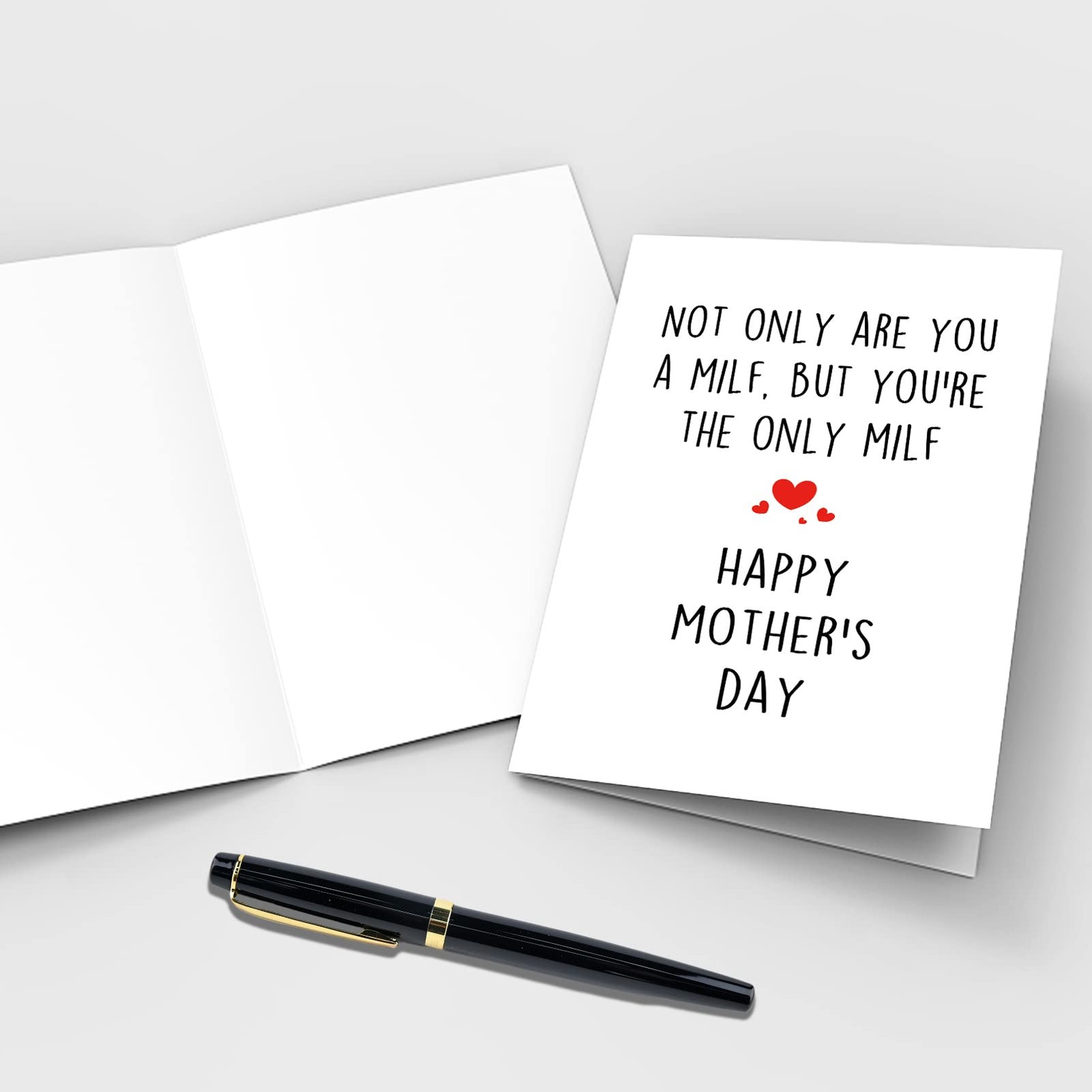 Qiliji Naughty Mother’s Day Card for Wife from 8 inches x 5.3 inches, #14