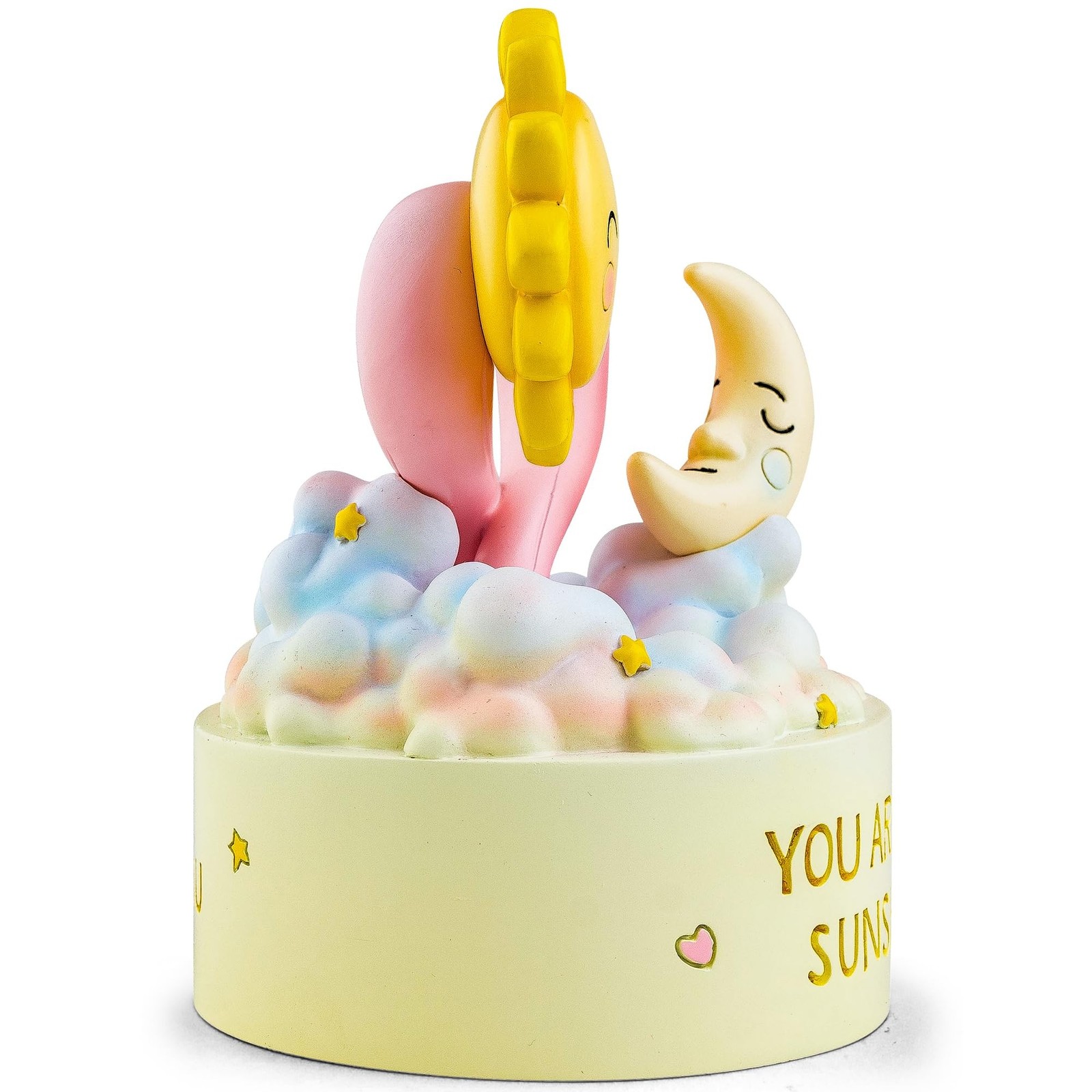 You are My Sunshine Musical Figurine, Wind-Up Music Box, Romantic Love Gift w…