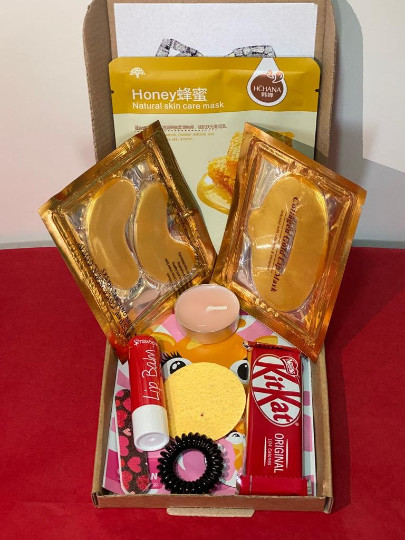 Personalised Hamper Pamper For Her Birthday Spa Self Care Gift Box Christmas Set