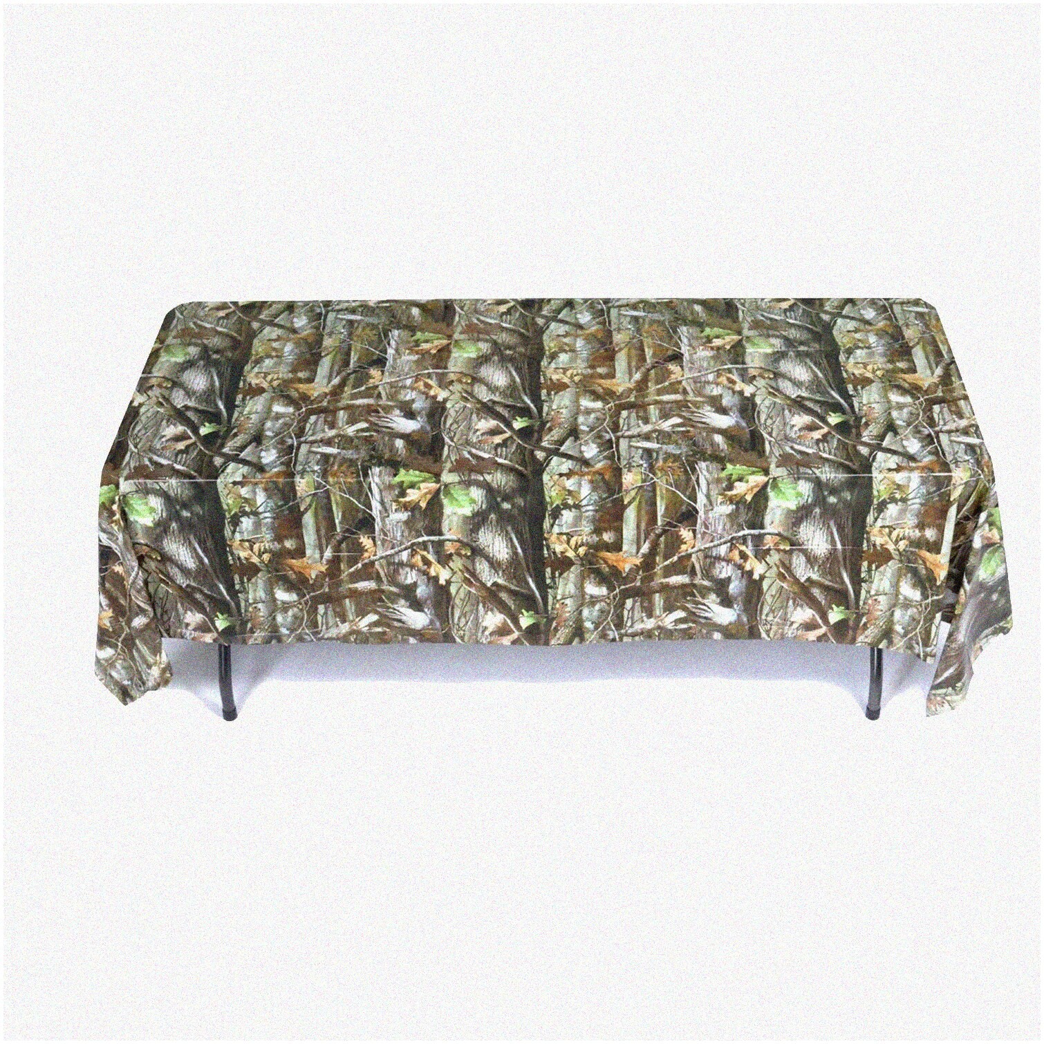 Camouflage Table Cover 108×54 Inches PVC