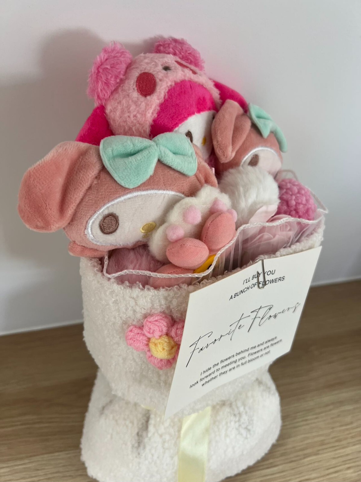 Festive Gift Plush Toy Bouquet, Christmas Present for Girlfriend or Family