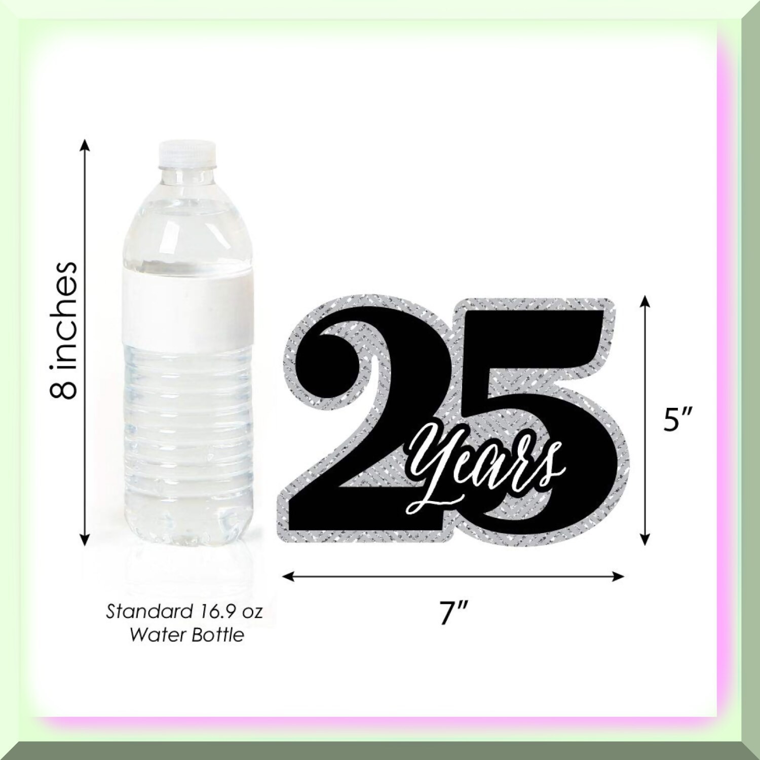 25th Anniversary Celebration Decoration Kit