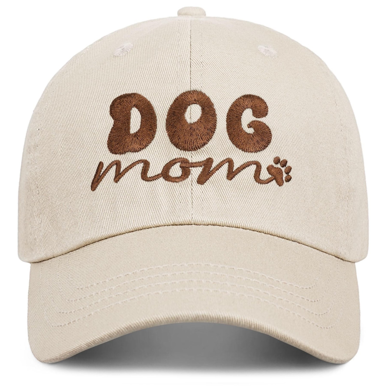Dog Mom Hat, Dog Lover Gifts, Mama Gifts for Women, Adjustable Low Profile Un…