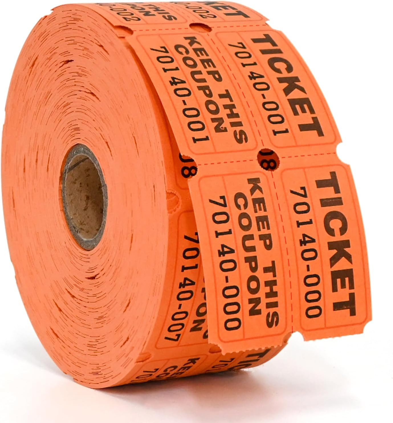 Raffle Tickets Double Rolls 1000 per Roll 50/55 Raffle Tickets for Events,Carniv