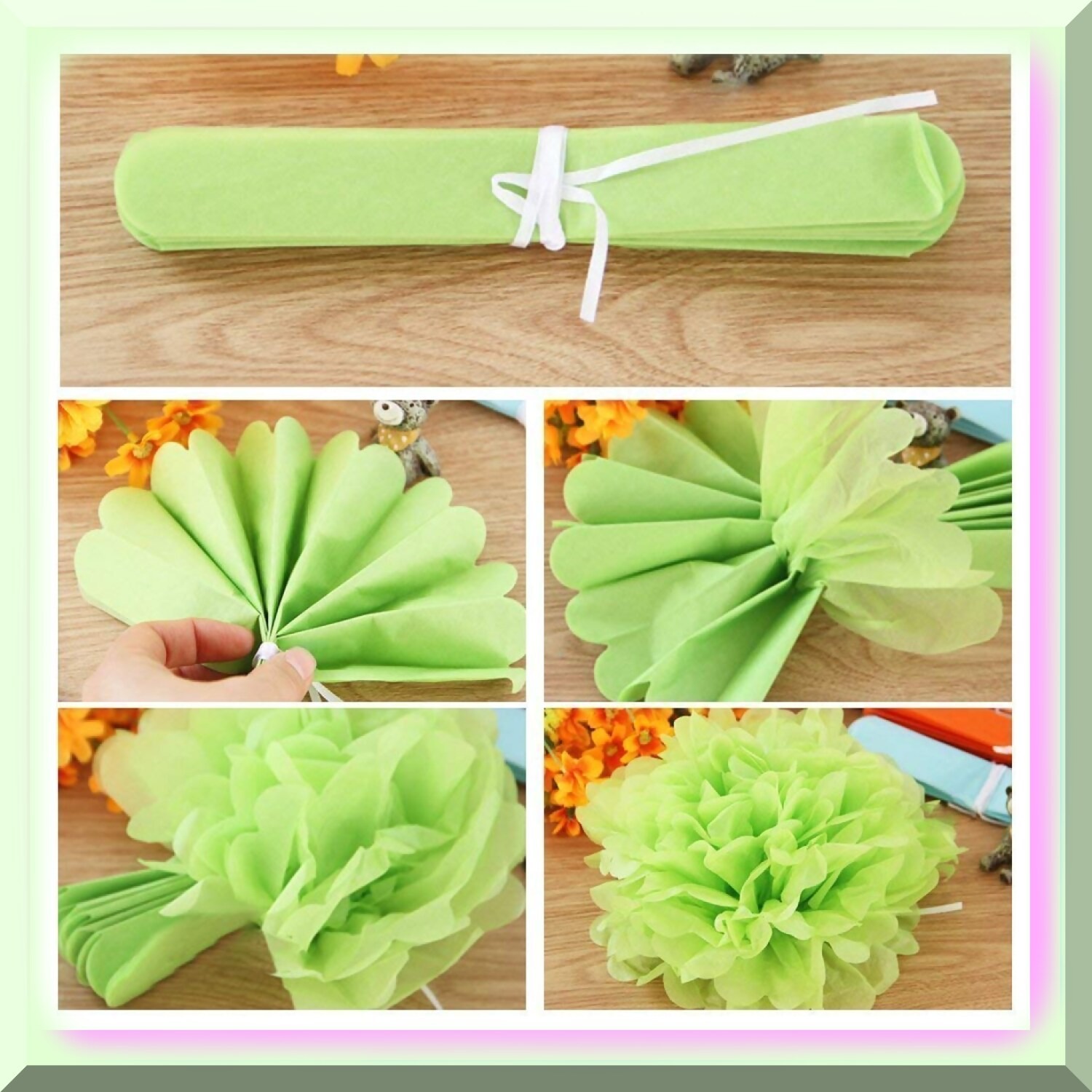 Colorful Paper Decorations for Celebrations