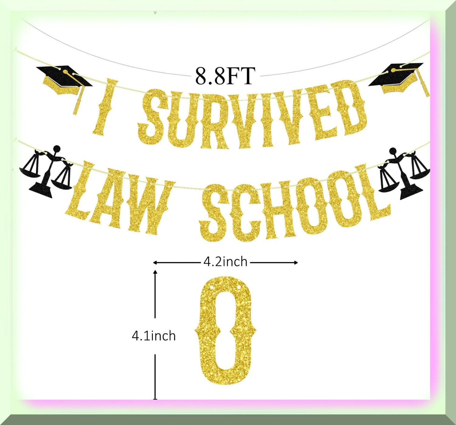 Law School Graduation Celebration Banner