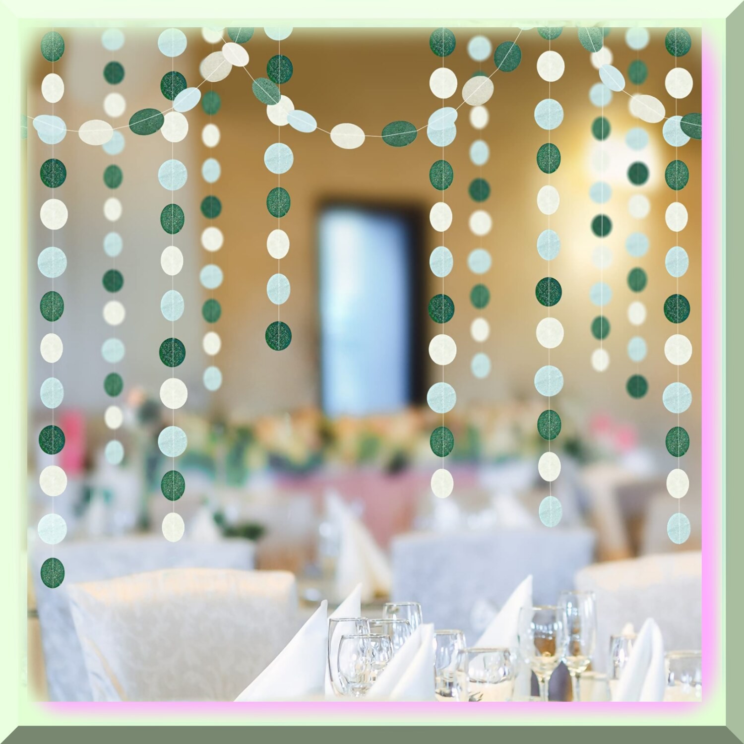 Circle Garland Set 13ft for Weddings Parties
