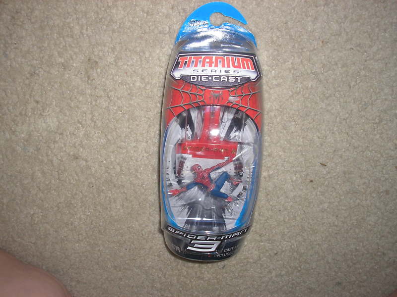 New Spiderman 3 Titanium Series Die Cast Figure